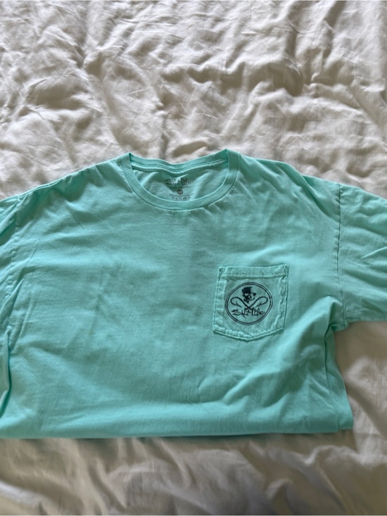Salt Life Other - Salt Life Men's Short Sleeve Pocket Tee in Aqua